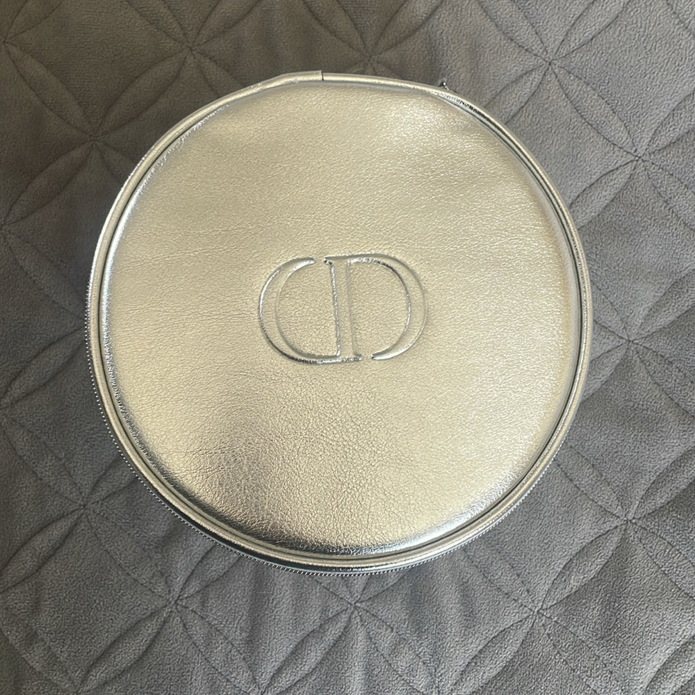 Dior Silver Trousse Pouch